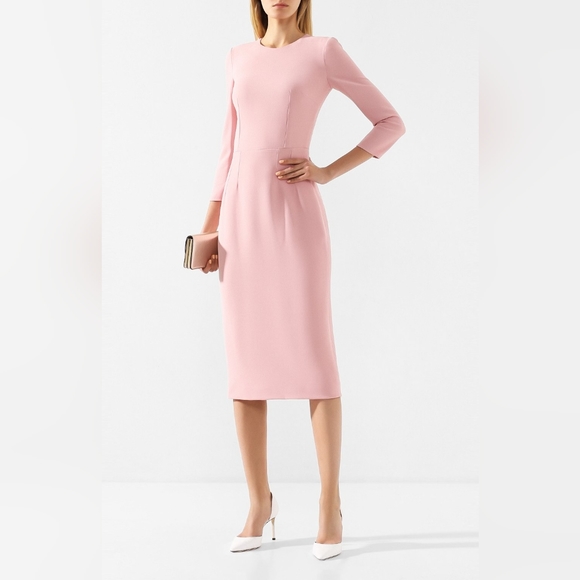 DOLCE & GABBANA Pink Viscose Dress